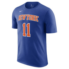 Nike - Jalen Brunson New York Knicks Icon Edition Name & Number T-Shirt - Blue