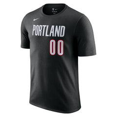 Nike - Scoot Henderson Portland Trail Blazers Icon Edition Name & Number T-Shirt - Black