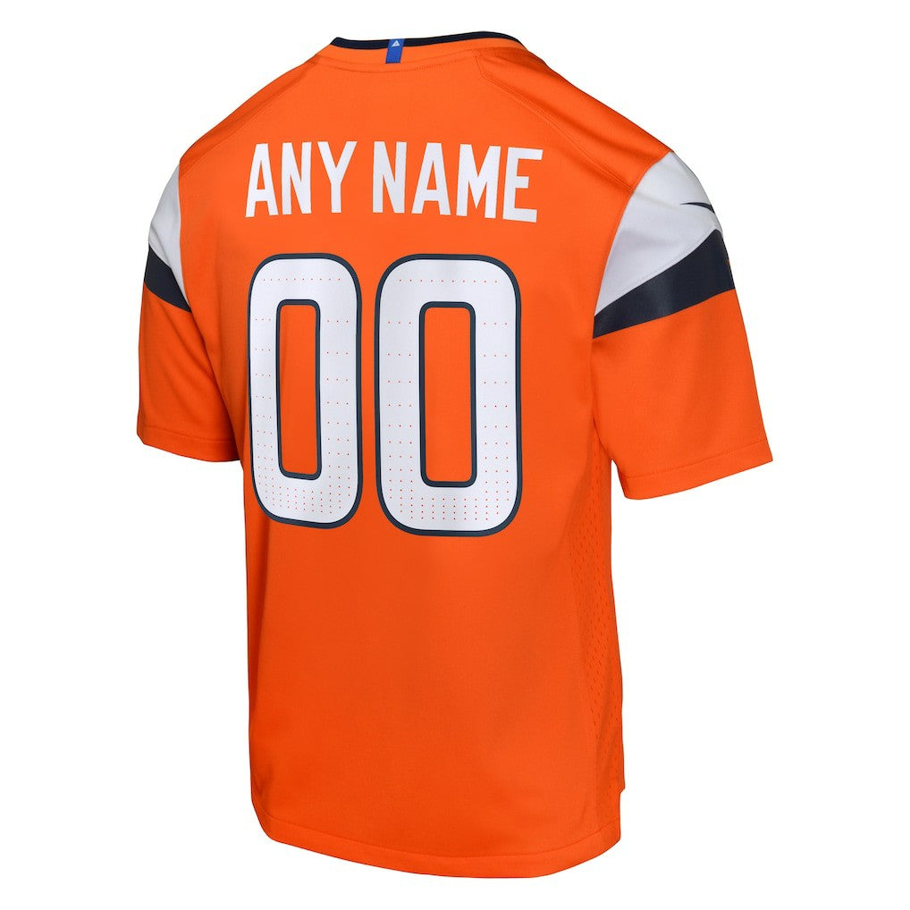 Denver Broncos Youth Mile High Collection Custom Game Jersey Orange - Nike