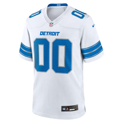Detroit Lions Custom Game Jersey - White | NFL Jerseys