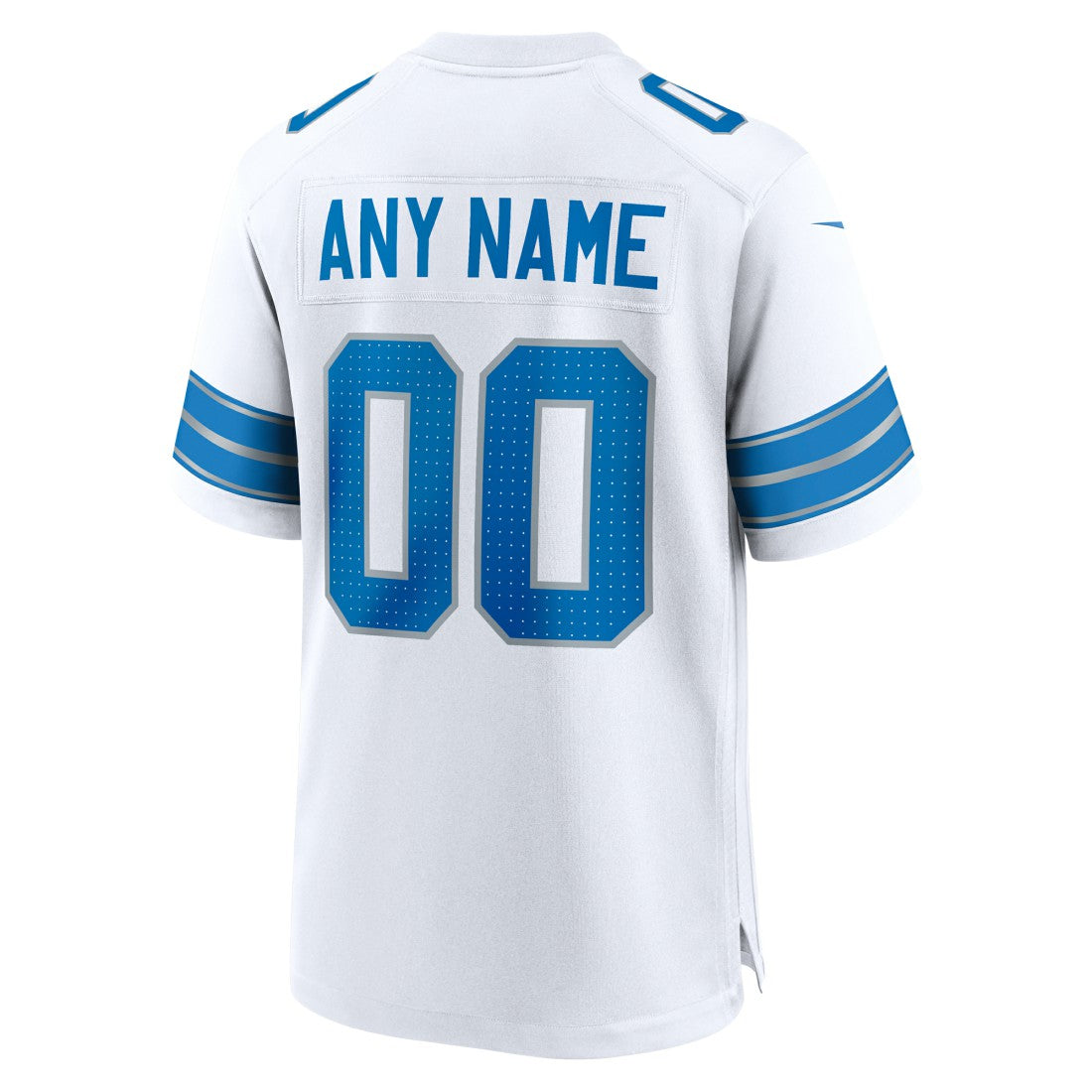 Detroit Lions Custom Game Jersey - White | NFL Jerseys