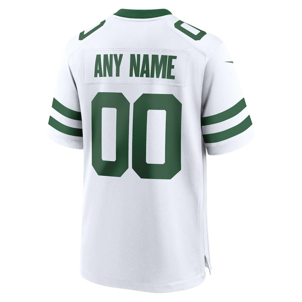 New York Jets Custom Game Jersey Legacy White - Nike