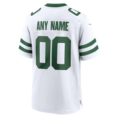 New York Jets Custom Game Jersey Legacy White - Nike