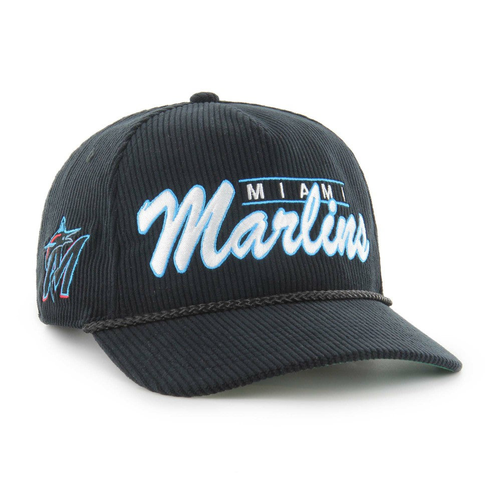 Miami Marlins '47 Corduroy Hitch Adjustable Hat Lifestyle