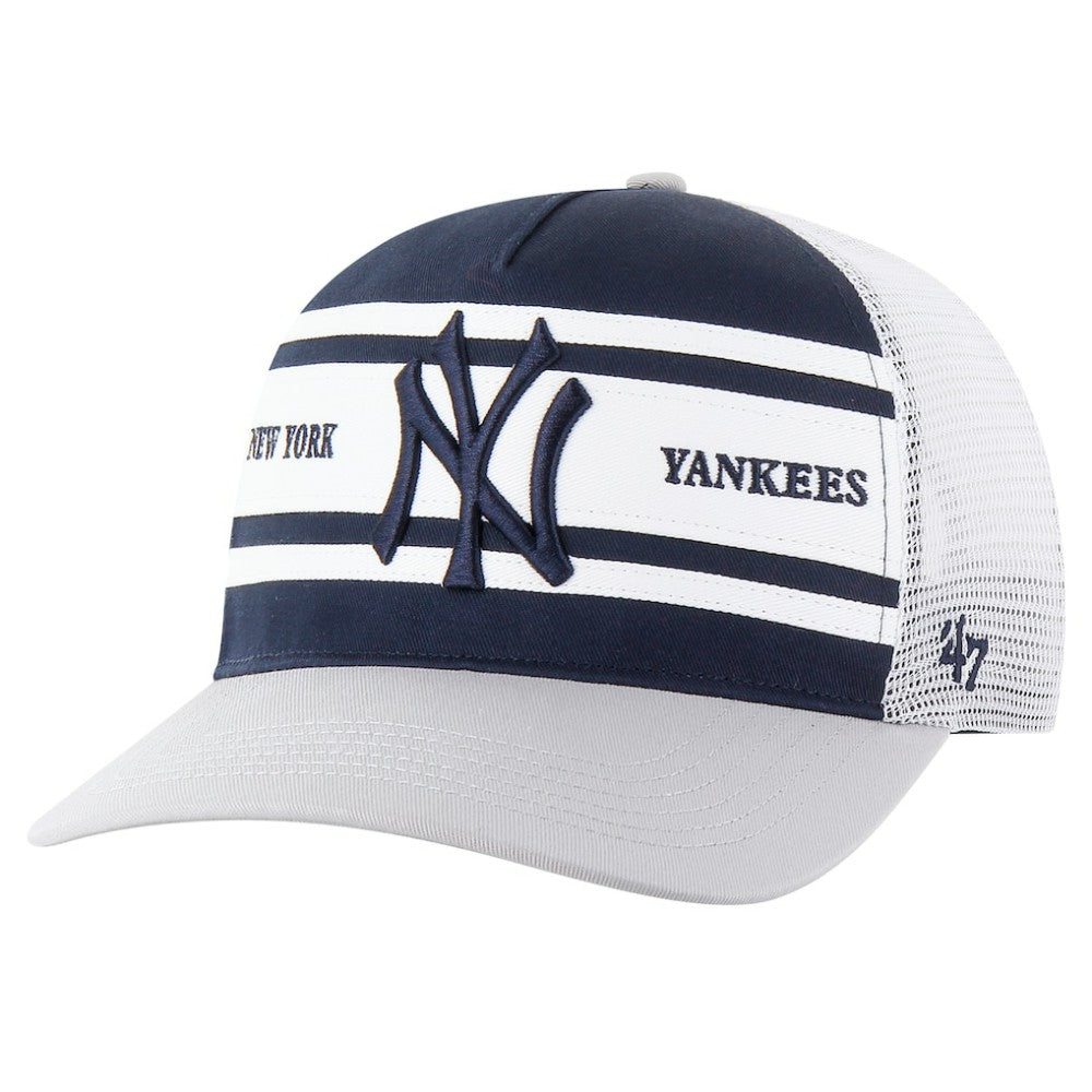 New York Yankees '47 Gridiron Super Stripe Relaxed Trucker Hitch Adjustable Hat Near Me