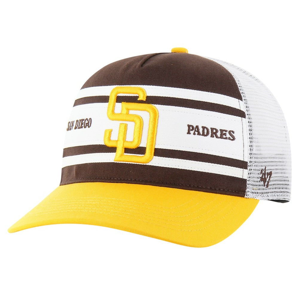 San Diego Padres '47 Gridiron Super Stripe Relaxed Trucker Hitch Adjustable Hat Clearance