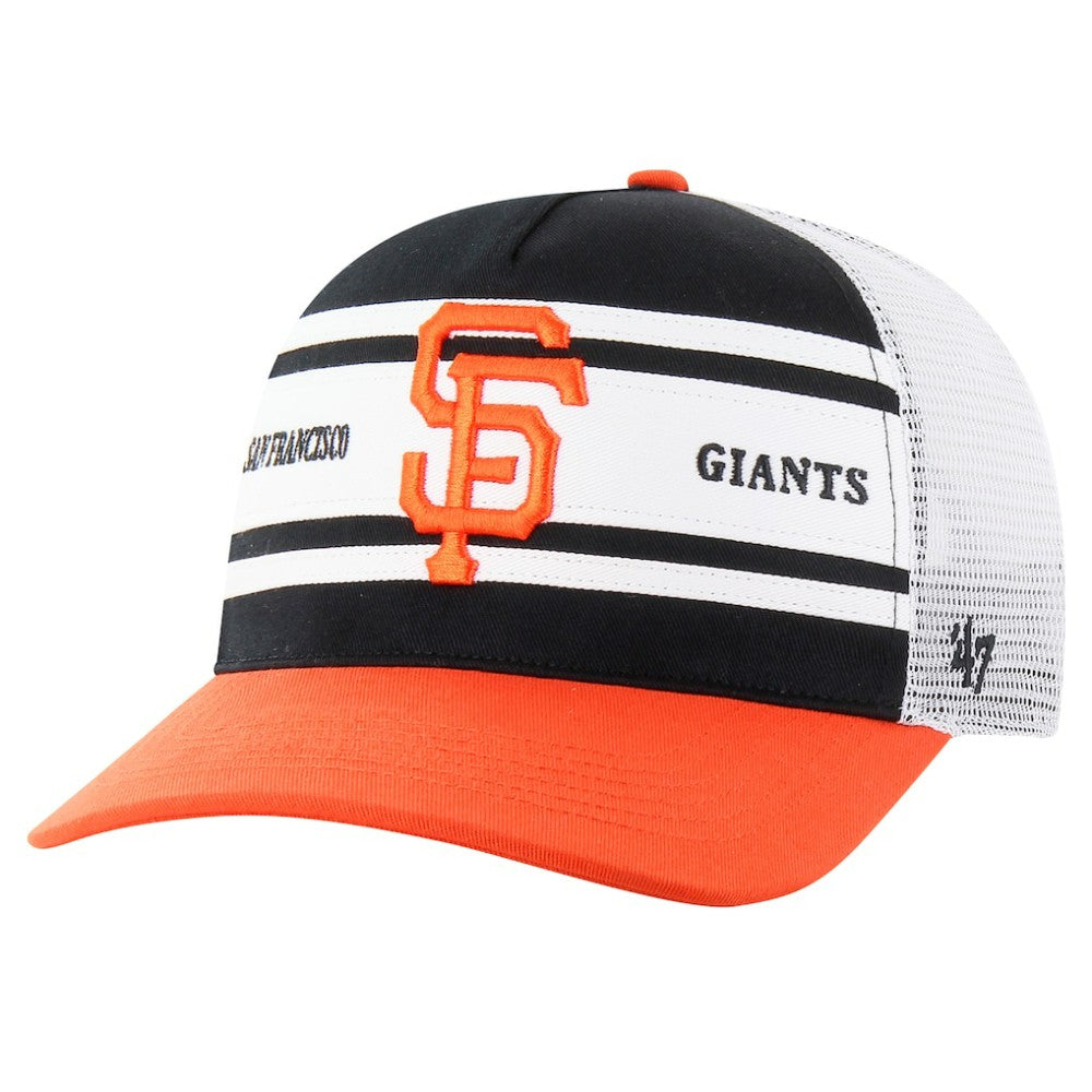 San Francisco Giants '47 Gridiron Super Stripe Relaxed Trucker Hitch Adjustable Hat Sale