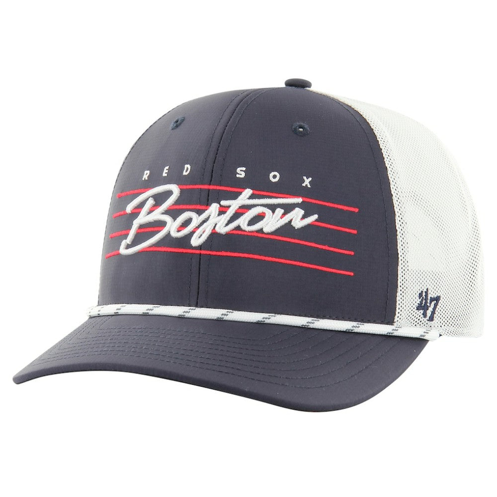 Boston Red Sox '47 Downburst Trucker Adjustable Hat Lifestyle