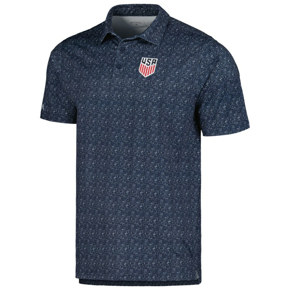 USMNT Antigua Figment Polo - Navy