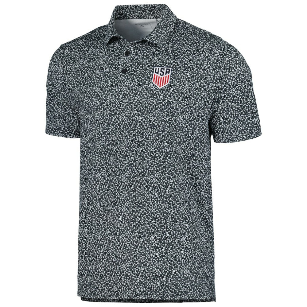 USMNT Antigua Terrace Polo - Black