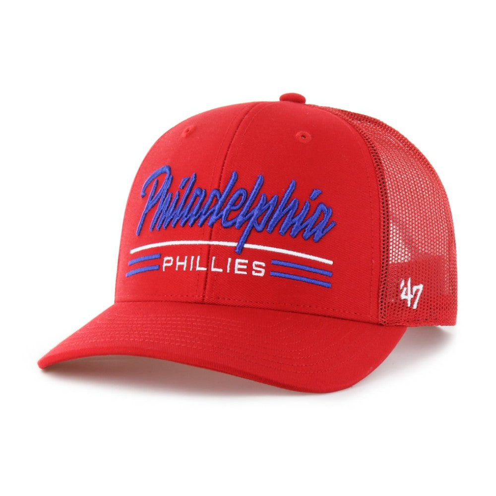 Philadelphia Phillies '47 Garner Trucker Adjustable Hat On Sale