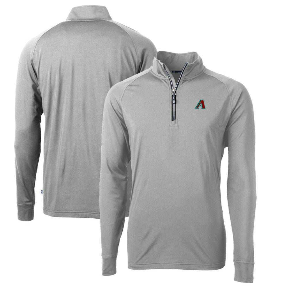 Arizona Diamondbacks Cutter & Buck Adapt Eco Knit Recycled Quarter-Zip Pullover Top discount
