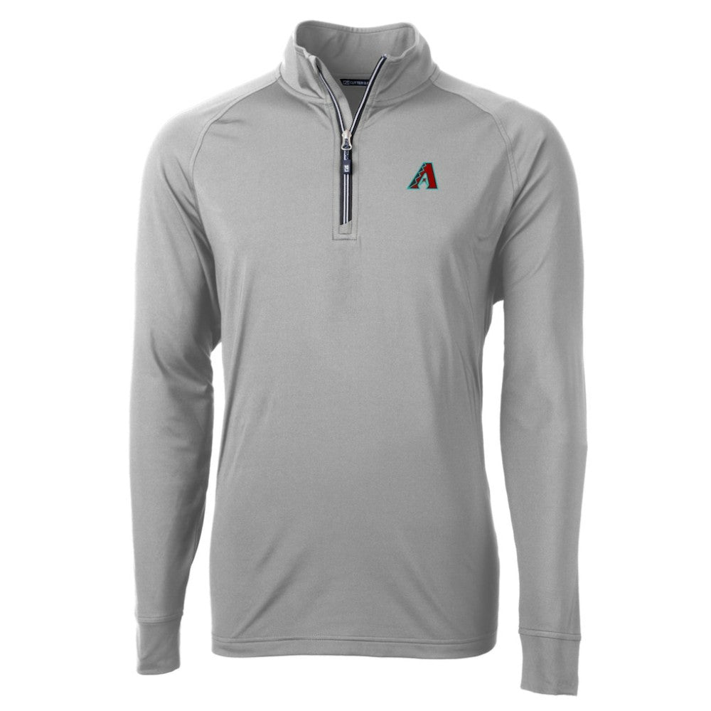Arizona Diamondbacks Cutter & Buck Adapt Eco Knit Recycled Quarter-Zip Pullover Top discount