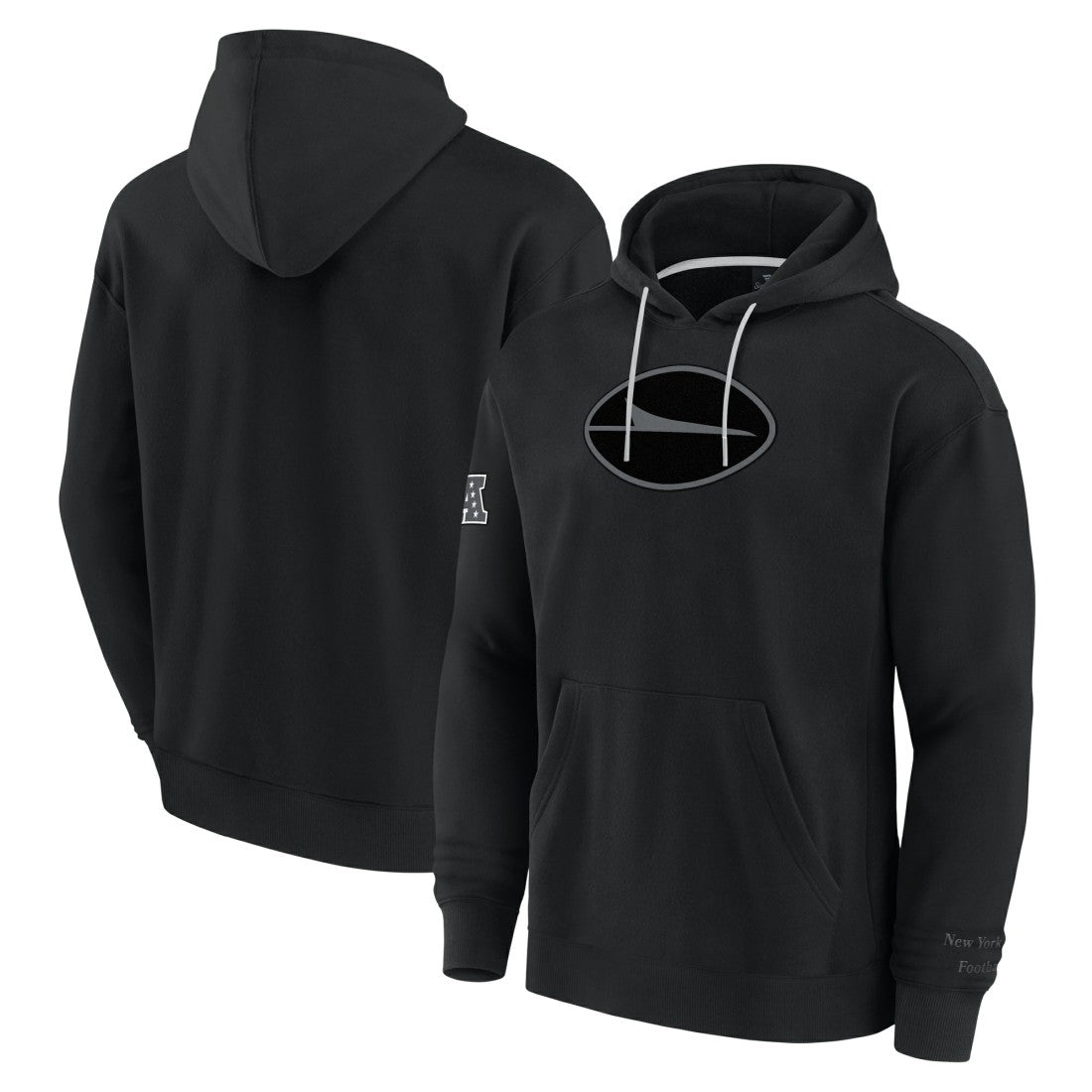 New York Jets Elements Pace Pullover Hoodie Black - Fanatics