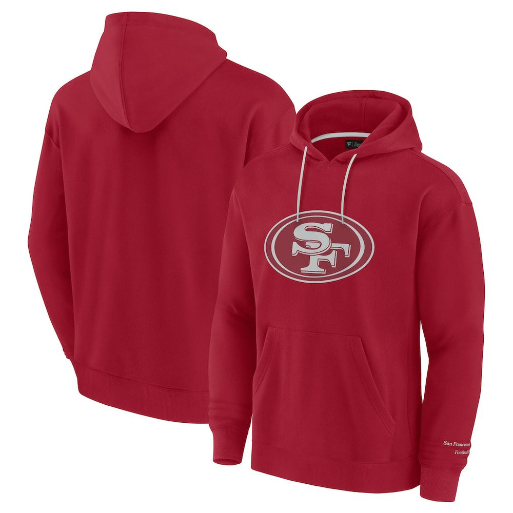 San Francisco 49ers Elements Pace Pullover Hoodie Scarlet - Fanatics