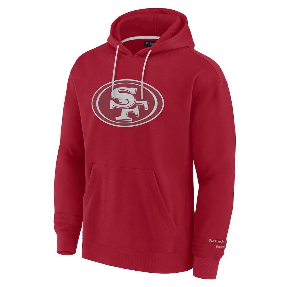 San Francisco 49ers Elements Pace Pullover Hoodie Scarlet - Fanatics