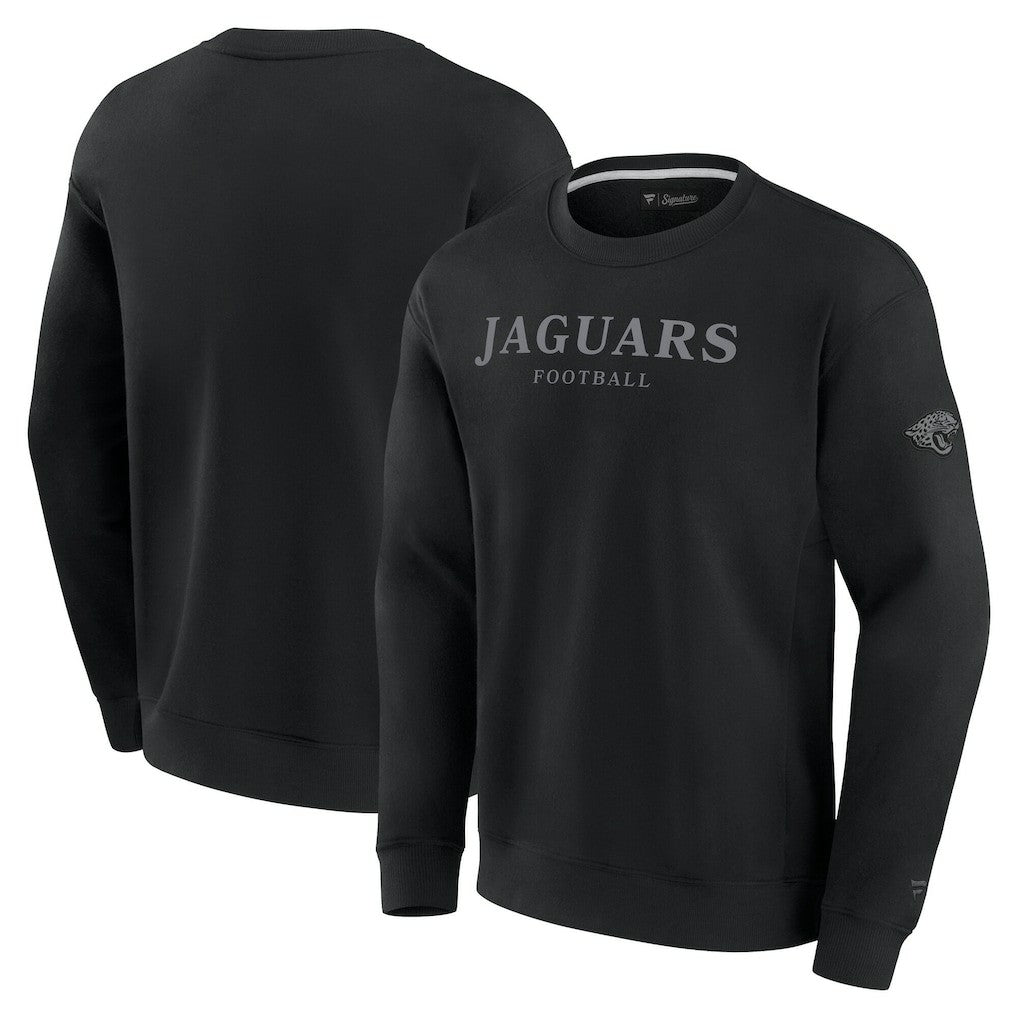Jacksonville Jaguars Unisex Elements Unlimited Fleece Pullover Sweatshirt Black - Fanatics