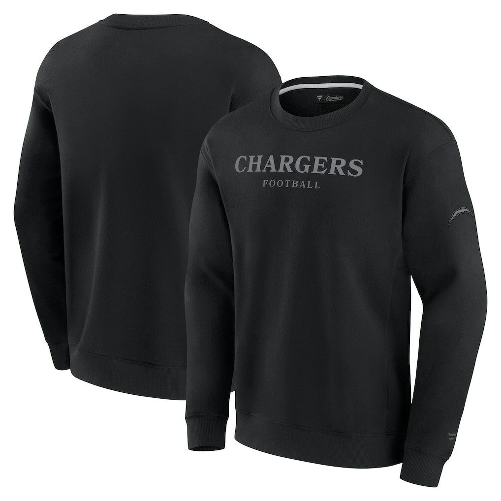 Los Angeles Chargers Unisex Elements Unlimited Fleece Pullover Sweatshirt Black - Fanatics