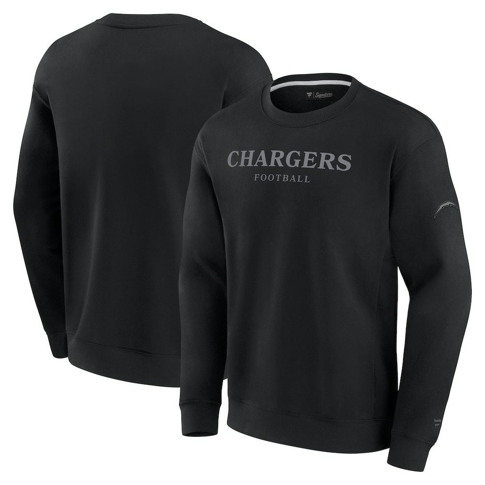 Los Angeles Chargers Unisex Elements Unlimited Fleece Pullover Sweatshirt Black - Fanatics