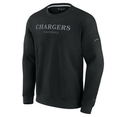 Los Angeles Chargers Unisex Elements Unlimited Fleece Pullover Sweatshirt Black - Fanatics