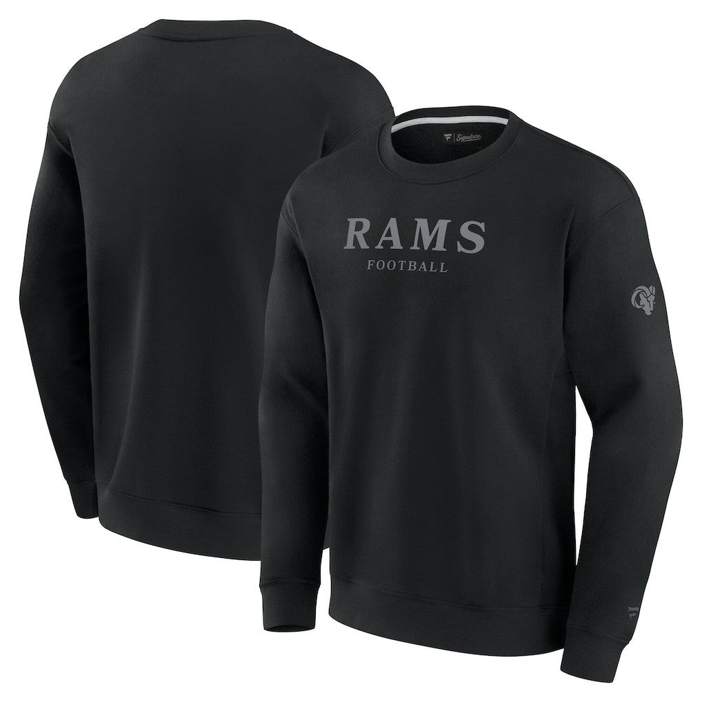 Los Angeles Rams Unisex Elements Unlimited Fleece Pullover Sweatshirt Black - Fanatics