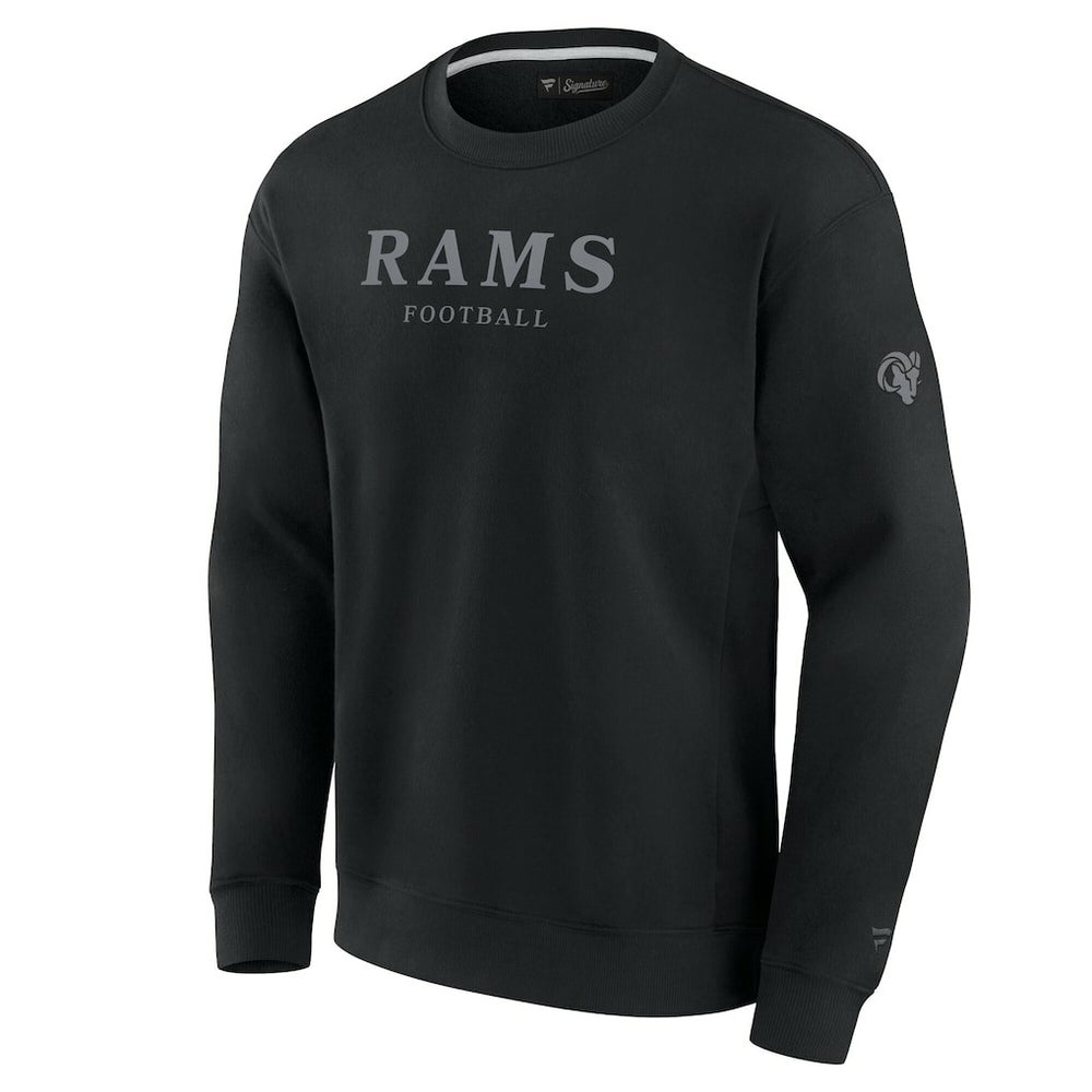 Los Angeles Rams Unisex Elements Unlimited Fleece Pullover Sweatshirt Black - Fanatics
