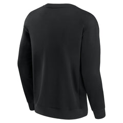 New Orleans Saints Unisex Elements Unlimited Fleece Pullover Sweatshirt Black - Fanatics