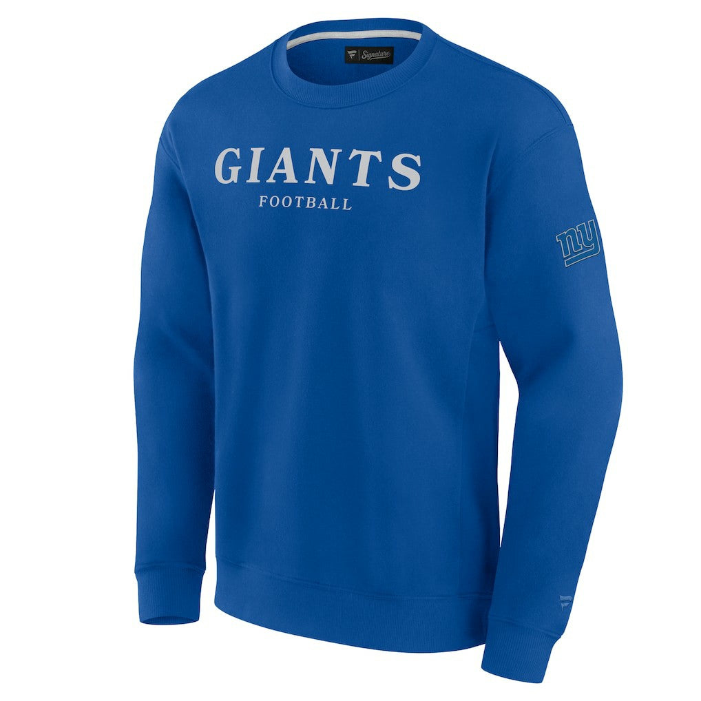 New York Giants Unisex Elements Unlimited Fleece Pullover Sweatshirt Royal - Fanatics