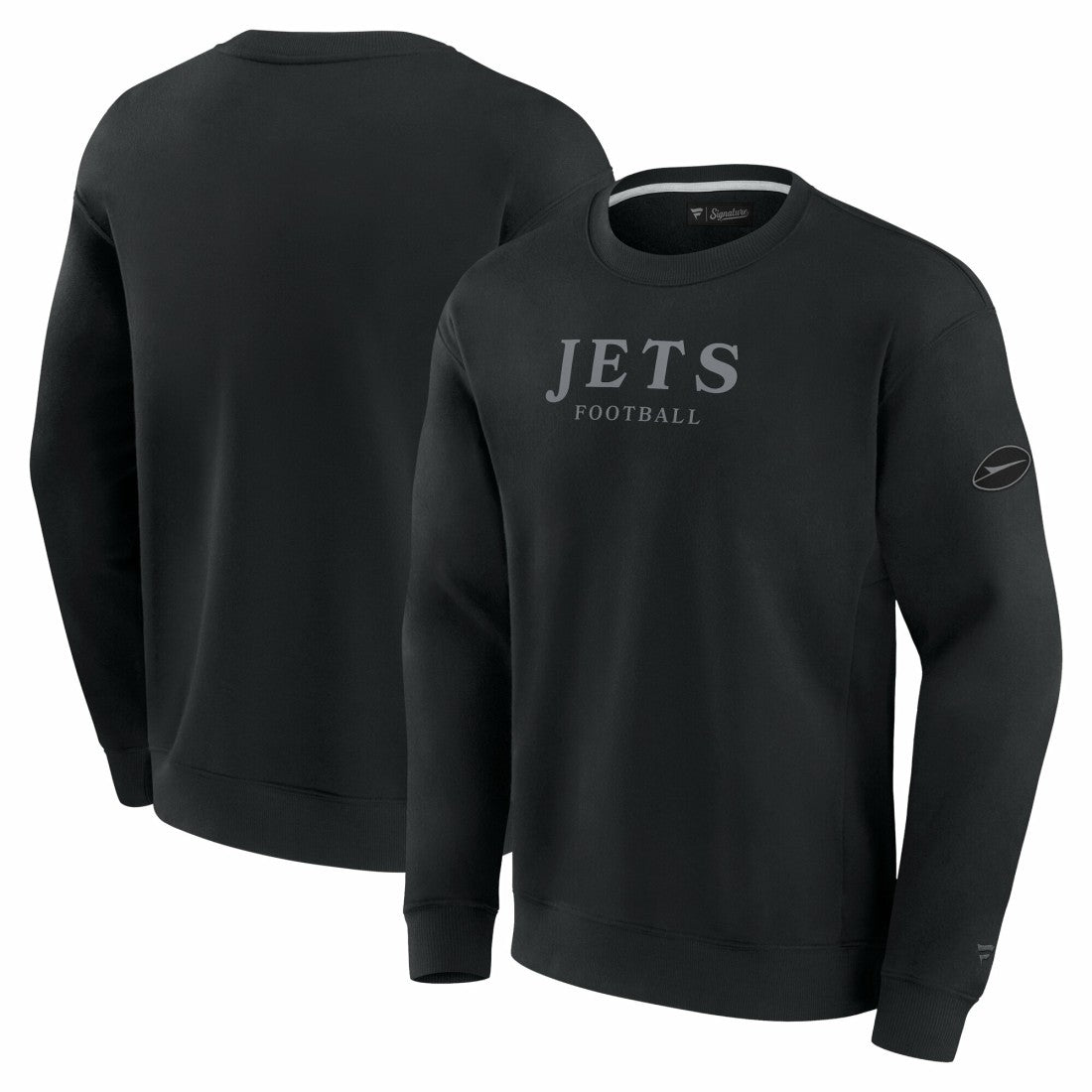 New York Jets Unisex Elements Unlimited Fleece Pullover Sweatshirt Black - Fanatics