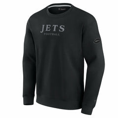 New York Jets Unisex Elements Unlimited Fleece Pullover Sweatshirt Black - Fanatics