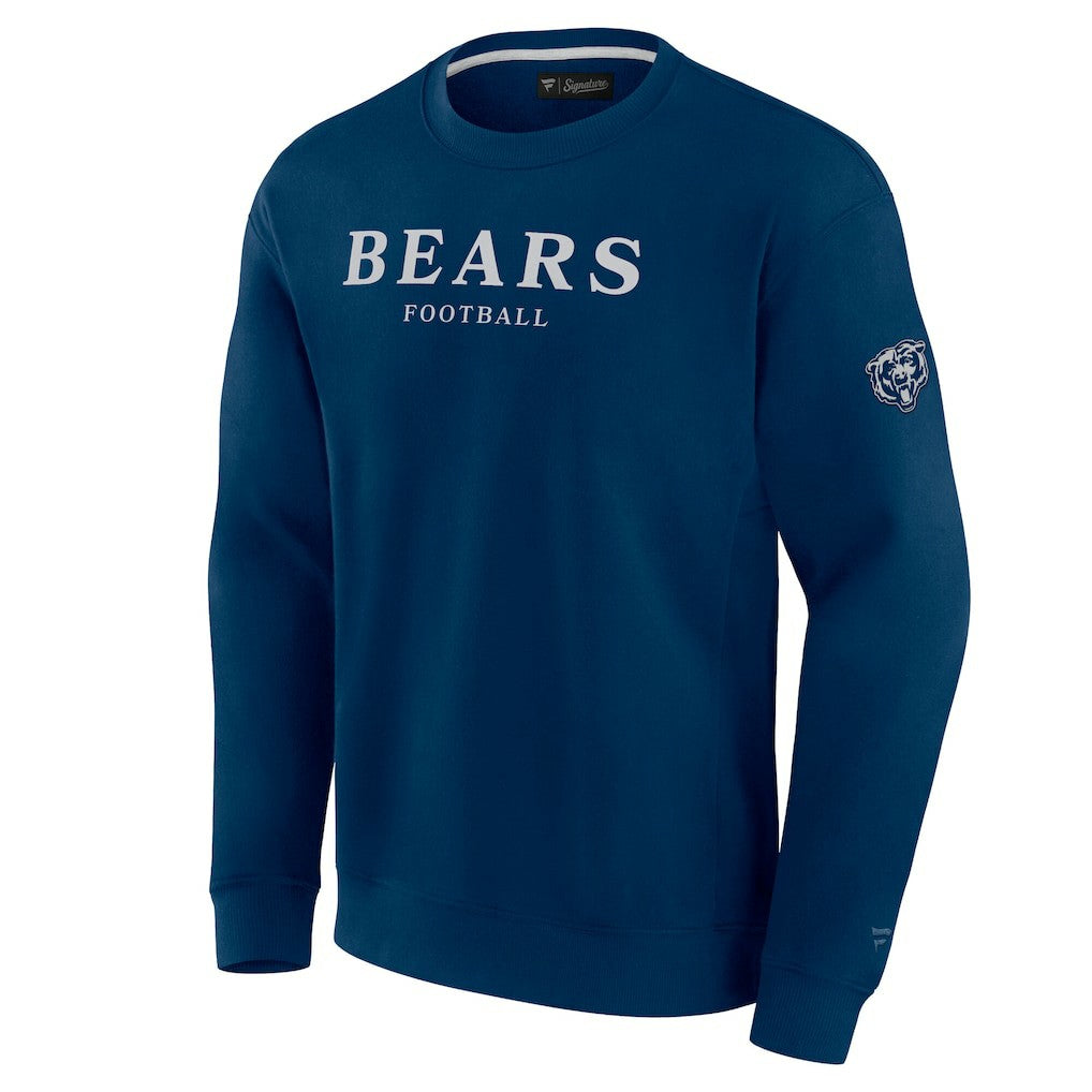 Chicago Bears Unisex Elements Unlimited Fleece Pullover Sweatshirt Navy - Fanatics