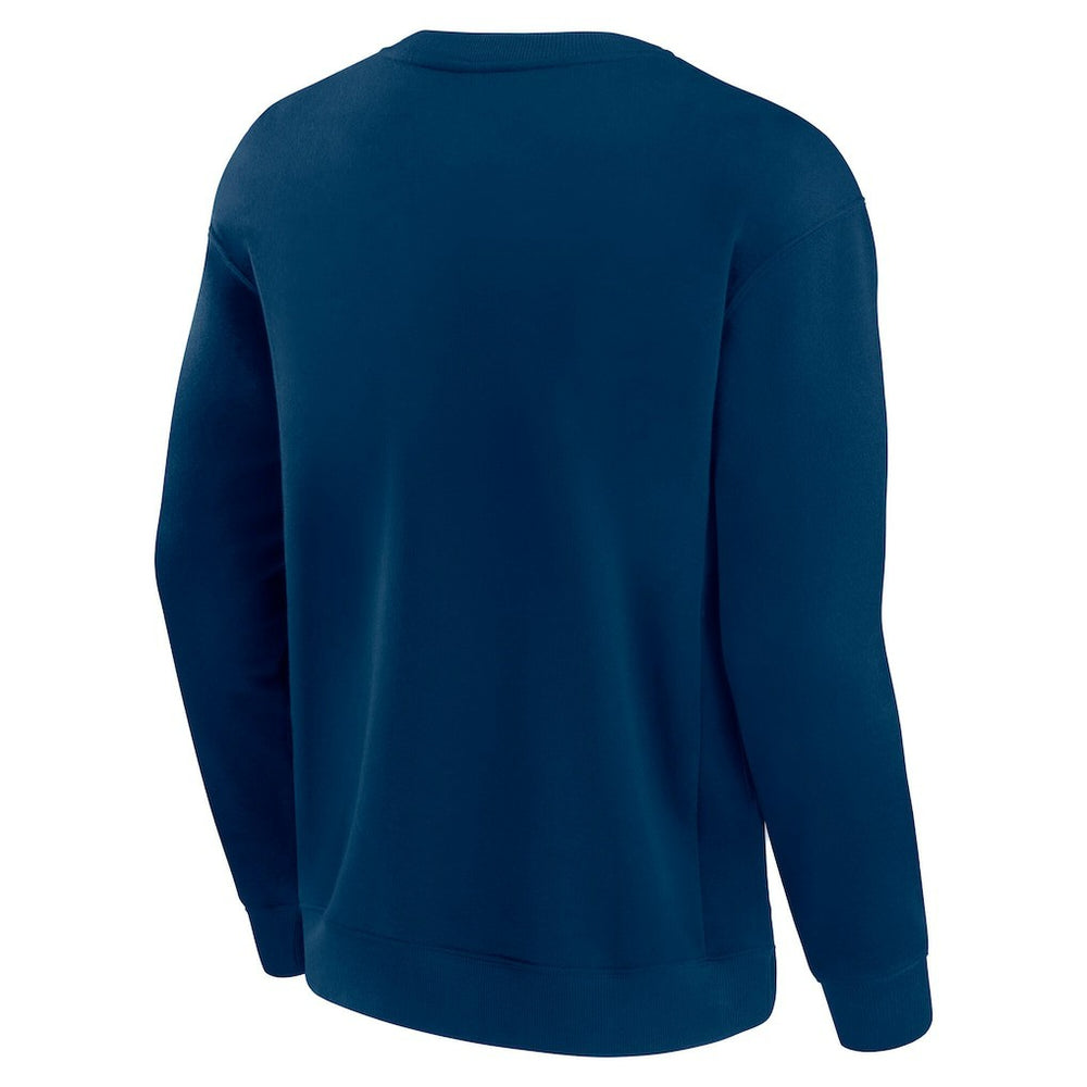 Chicago Bears Unisex Elements Unlimited Fleece Pullover Sweatshirt Navy - Fanatics