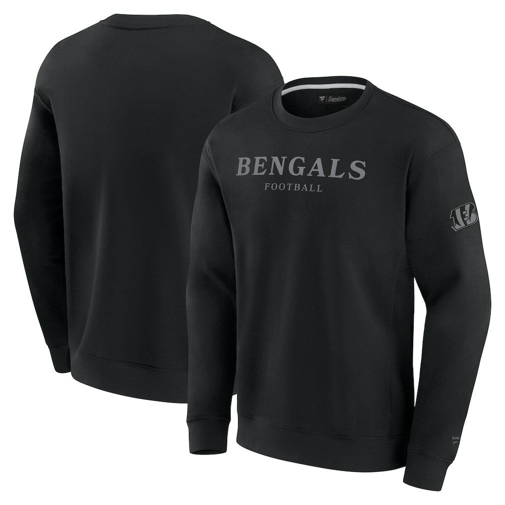Cincinnati Bengals Unisex Elements Unlimited Fleece Pullover Sweatshirt Black - Fanatics