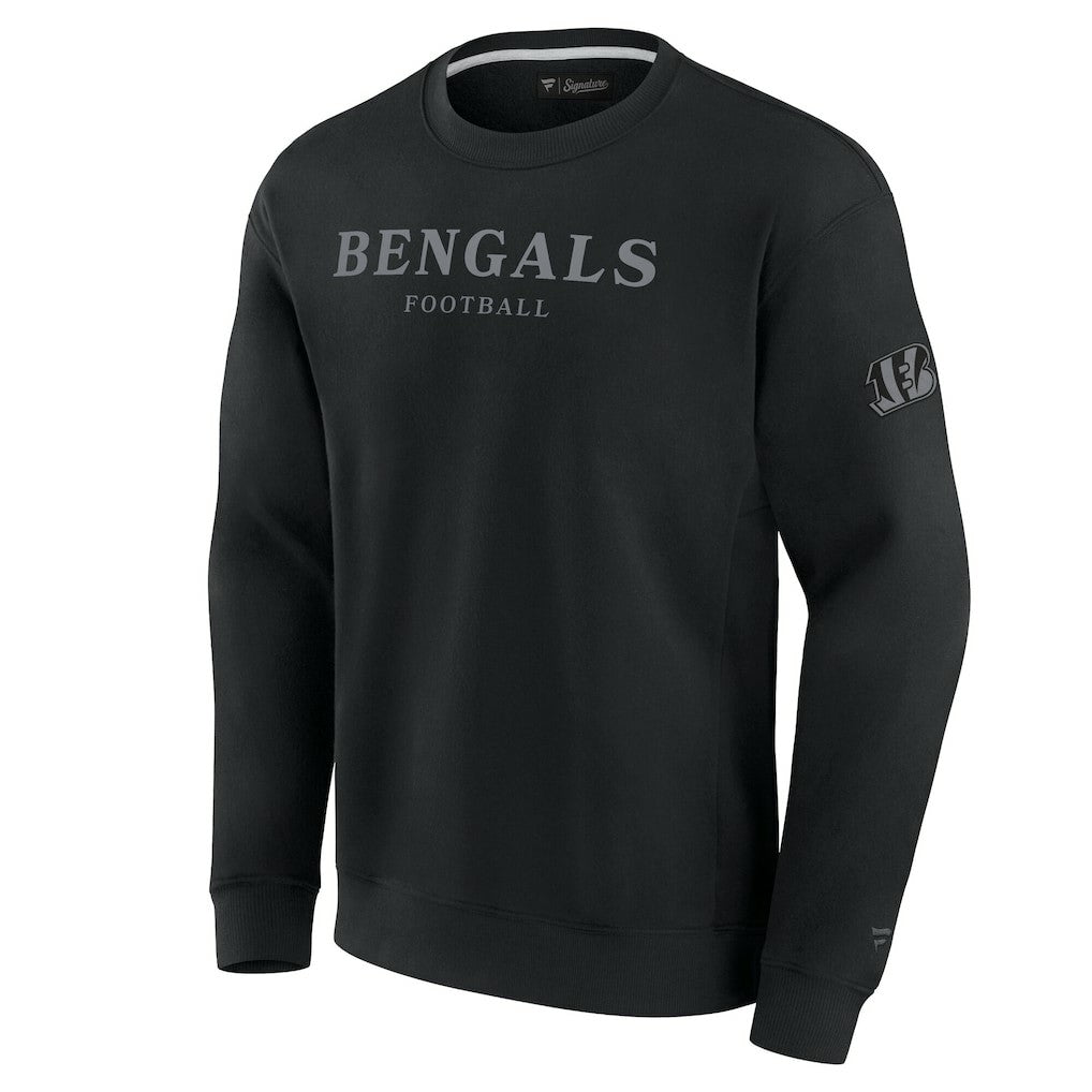 Cincinnati Bengals Unisex Elements Unlimited Fleece Pullover Sweatshirt Black - Fanatics