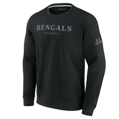 Cincinnati Bengals Unisex Elements Unlimited Fleece Pullover Sweatshirt Black - Fanatics
