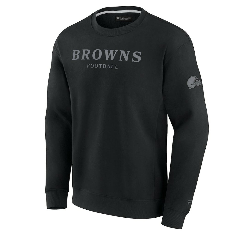 Cleveland Browns Unisex Elements Unlimited Fleece Pullover Sweatshirt Black - Fanatics