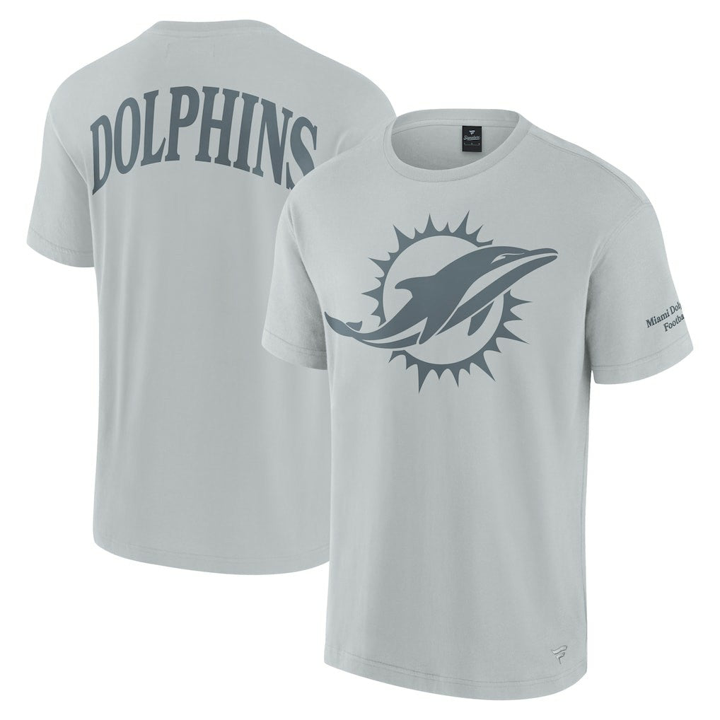 Miami Dolphins Unisex Elements Iconic T-Shirt Gray - Fanatics