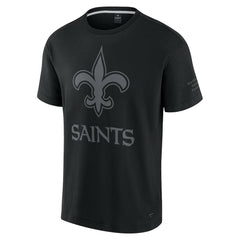 New Orleans Saints Unisex Elements Iconic T-Shirt Black - Fanatics