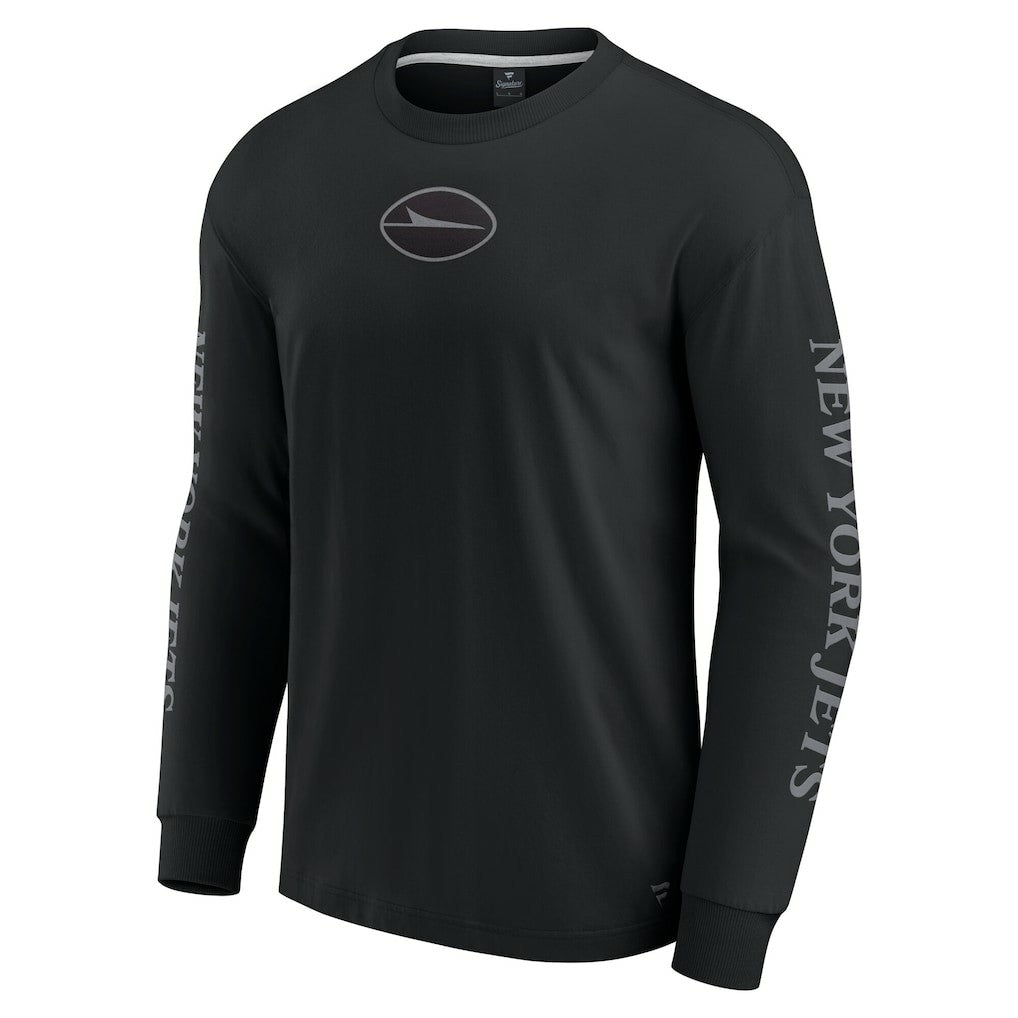 New York Jets Unisex Elements Strive Long Sleeve T-Shirt Black - Fanatics