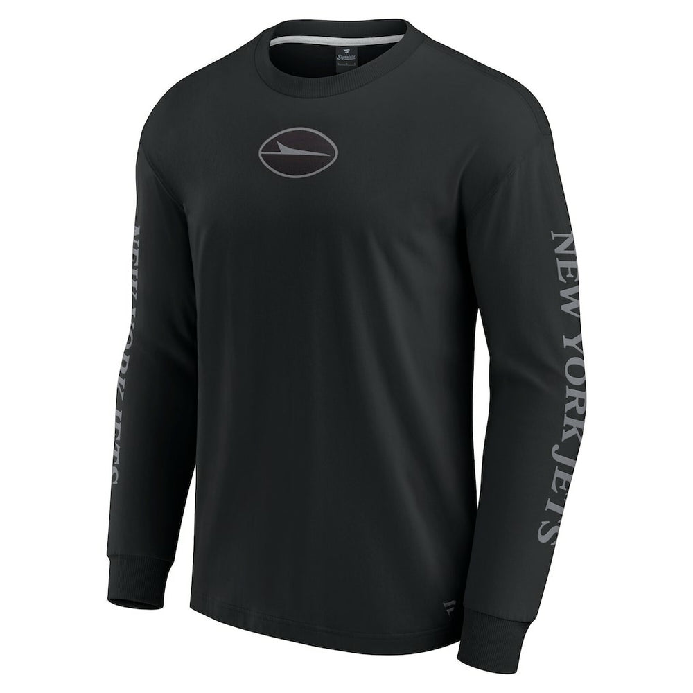 New York Jets Unisex Elements Strive Long Sleeve T-Shirt Black - Fanatics