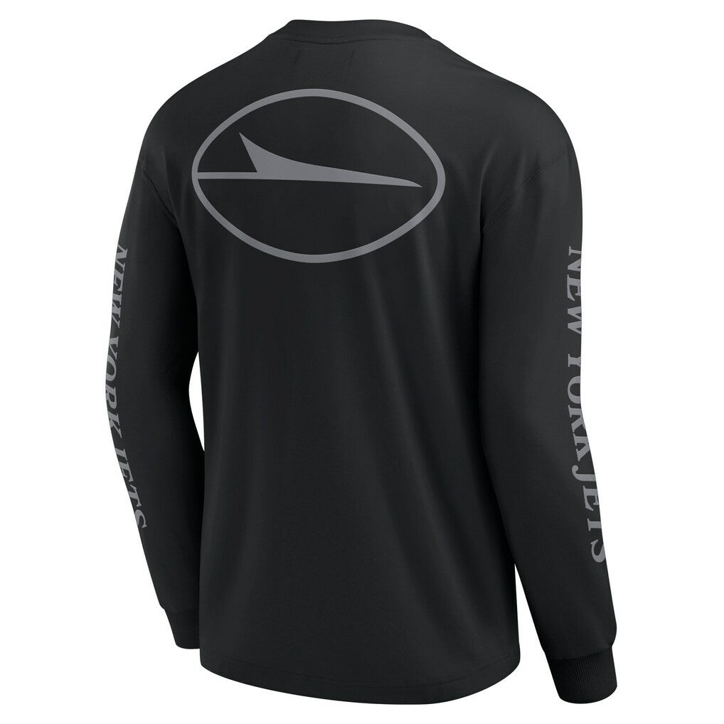 New York Jets Unisex Elements Strive Long Sleeve T-Shirt Black - Fanatics