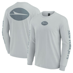 New York Jets Unisex Elements Strive Long Sleeve T-Shirt Gray - Fanatics