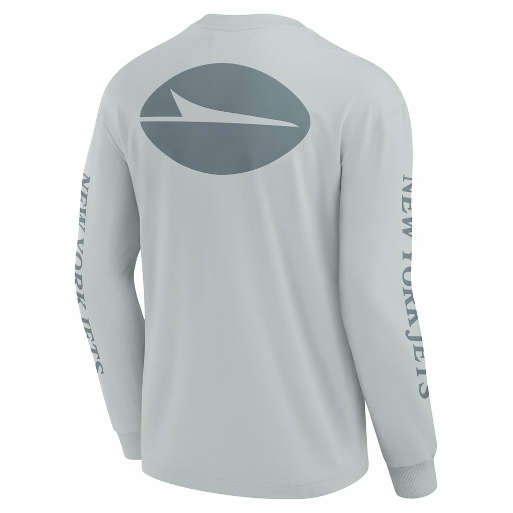 New York Jets Unisex Elements Strive Long Sleeve T-Shirt Gray - Fanatics