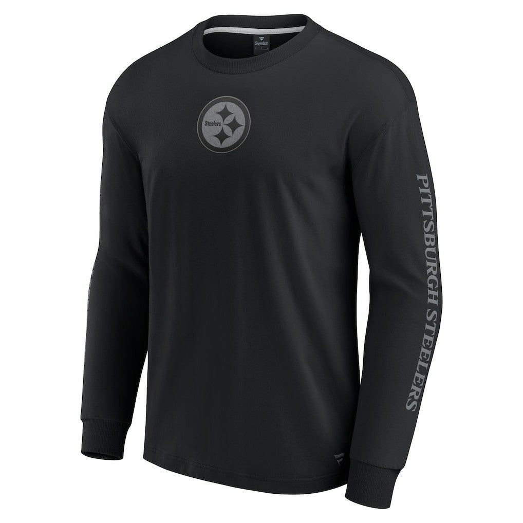 Pittsburgh Steelers Unisex Elements Strive Long Sleeve T-Shirt Black - Fanatics