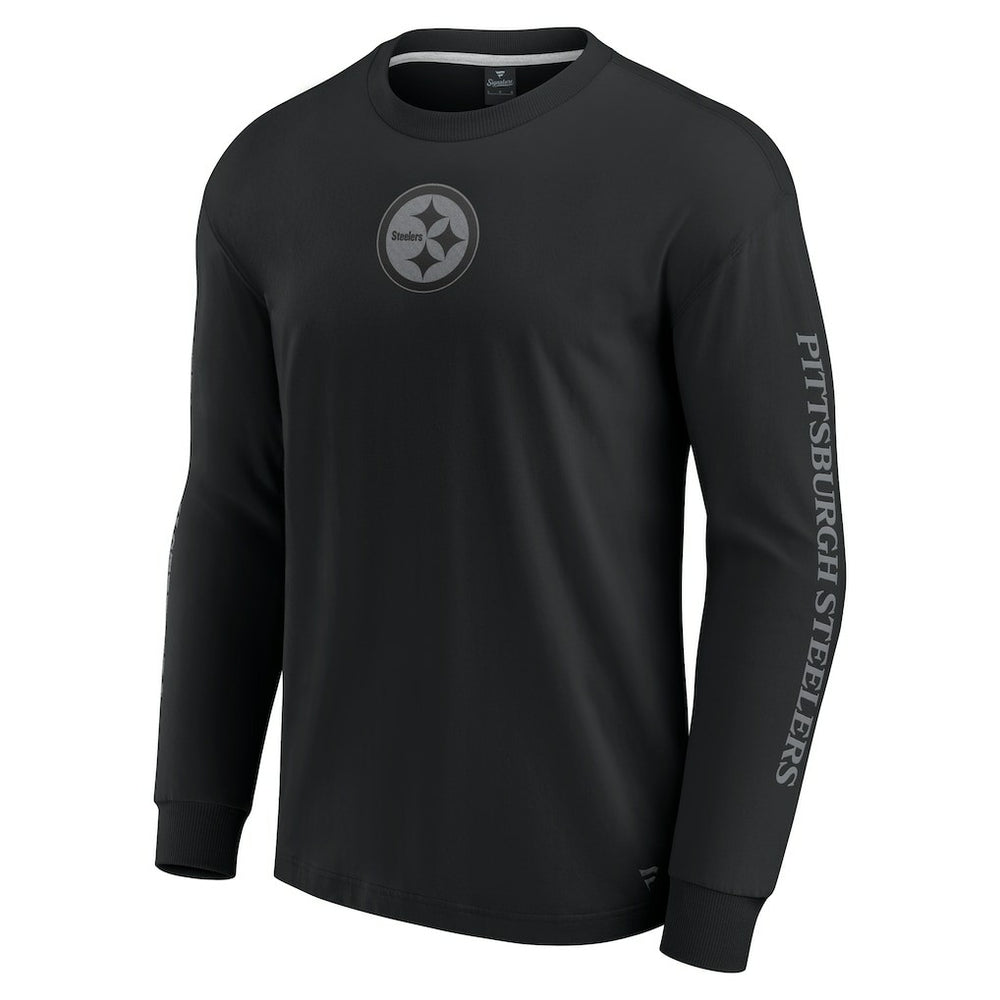 Pittsburgh Steelers Unisex Elements Strive Long Sleeve T-Shirt Black - Fanatics