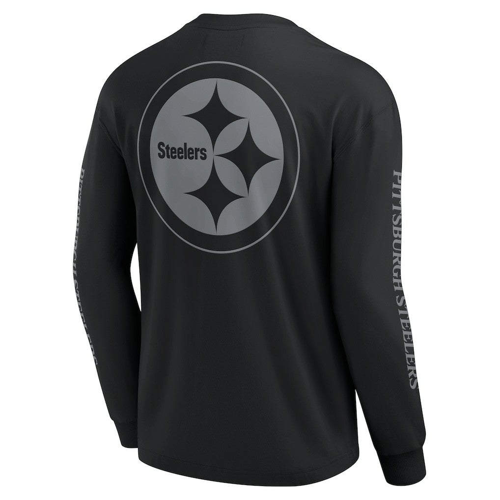 Pittsburgh Steelers Unisex Elements Strive Long Sleeve T-Shirt Black - Fanatics