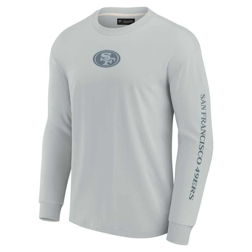 San Francisco 49ers Unisex Elements Strive Long Sleeve T-Shirt Gray - Fanatics
