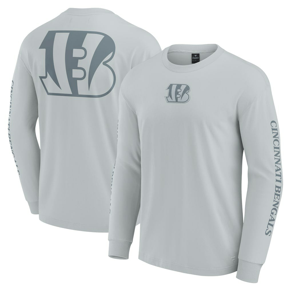 Cincinnati Bengals Unisex Elements Strive Long Sleeve T-Shirt Gray - Fanatics