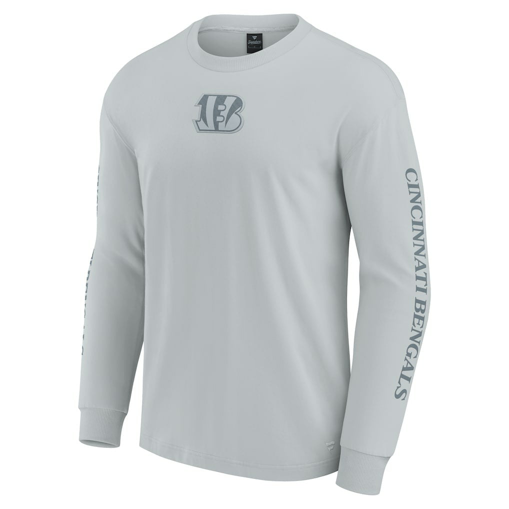 Cincinnati Bengals Unisex Elements Strive Long Sleeve T-Shirt Gray - Fanatics