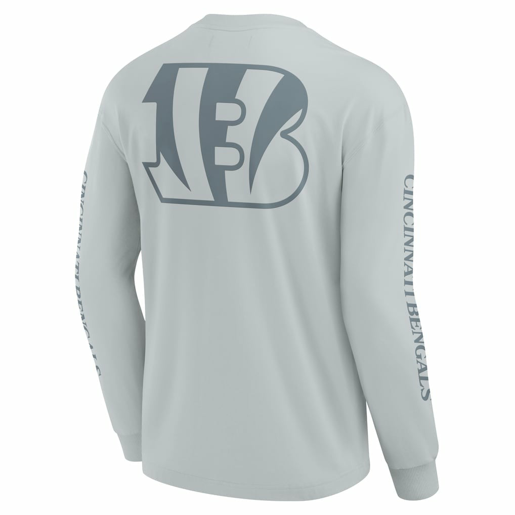 Cincinnati Bengals Unisex Elements Strive Long Sleeve T-Shirt Gray - Fanatics